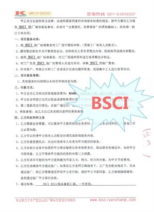 義烏市XX偉業(yè)工貿有限公司合作BSCI驗廠