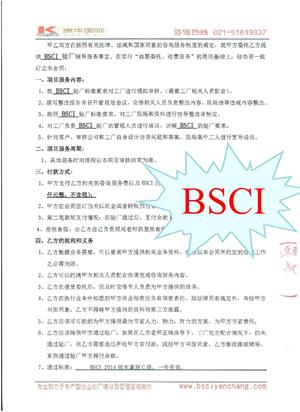 義烏市XX皮具有限公司合作BSCI驗廠