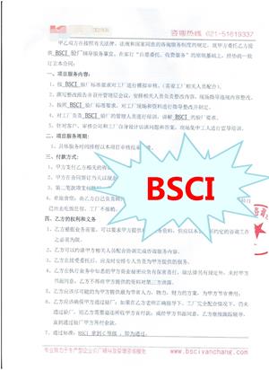 浙江XX日用品有限公司與康華合作BSCI驗廠