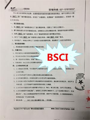 東陽市XX日用品有限公司與康華合作BSCI驗廠