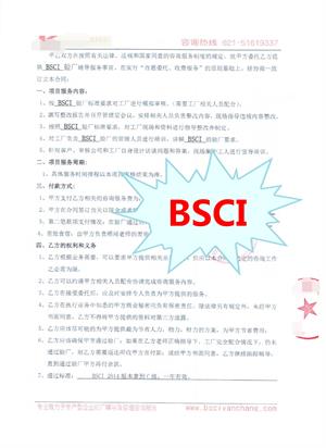 磐安縣XX工藝品有限公司與康華合作BSCI驗廠