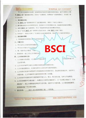 浙江XX家居用品有限公司與康華合作BSCI驗廠