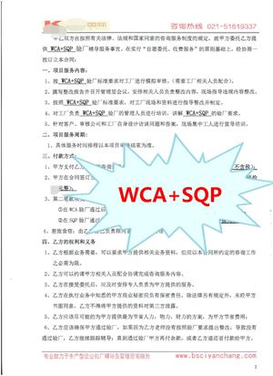 義烏市XX光學(xué)儀器有限公司與康華合作WCA、SQP驗(yàn)廠