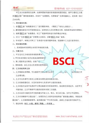 義烏市XX家居用品有限公司與康華合作BSCI驗廠